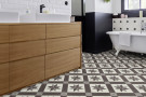 PVC Taralay Libertex - Gerflor Cordoba Black and White 2226 - zátěžová třída 34