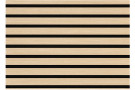 Akustické panely 40 x 270 cm - Technical White Oak - 2 ks v balení