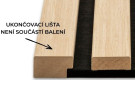 Akustické panely 40 x 270 cm - Teak T04 - 2 ks v balení