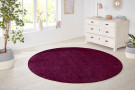 Kusový koberec Nasty 102368 Blackberry kruh