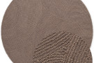 Kusový koberec Eleni Taupe kruh