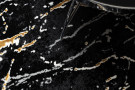 Kusový koberec Allure 1963 black/gold kruh