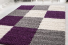 Kusový koberec Life Shaggy 1501 lila