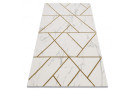 Kusový koberec Emerald geometric 1012 cream and gold