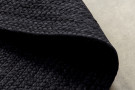 Kusový koberec Jute Braided 106322 Black kruh