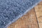 Ručně všívaný kusový koberec Asra wool modrá