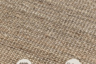Kusový koberec Bouclé Jute 105975 Grey Brown