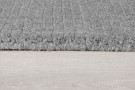 Kusový ručně tkaný koberec Tuscany Textured Wool Border Grey Marl
