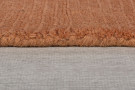 Kusový ručně tkaný koberec Tuscany Textured Wool Border Orange