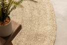 Kusový koberec Jute Braided 106007 Ivory
