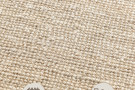 Kusový koberec Bouclé Jute 105973 Ivory White