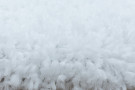 Kusový koberec Sydney Shaggy 3000 white kruh