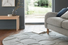 Kusový koberec Moderno Gigi Grey kruh