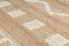 Kusový koberec Jubilant Medina Jute Natural/Ivory