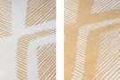 Kusový koberec oboustranný Gemini 106017 Ochre – na ven i na doma