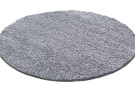 Kusový koberec Life Shaggy 1500 light grey kruh