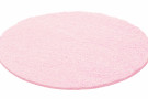 Kusový koberec Life Shaggy 1500 pink kruh