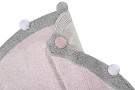 Ručně tkaný kusový koberec Bubbly Soft Pink
