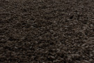 Kusový koberec Fluffy Shaggy 3500 brown kruh