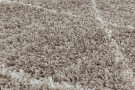 Kusový koberec Alvor Shaggy 3401 beige kruh