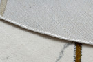 Kusový koberec Emerald geometric 1012 cream and gold kruh