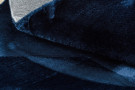 Kusový koberec Visco Rabbit Dark blue 10 kruh
