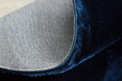 Kusový koberec Visco Rabbit Dark blue 10 kruh