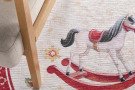 Kusový koberec Villeroy & Boch Toy's delight 106275 Cream, Red kruh