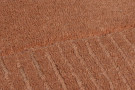 Kusový ručně tkaný koberec Tuscany Textured Wool Border Orange