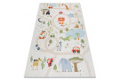 Dětský kusový koberec Bambino 1165 Zoo