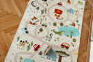 Dětský kusový koberec Bambino 1165 Zoo