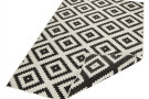 Kusový koberec Twin-Wendeteppiche 103129 schwarz creme
