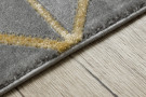 Kusový koberec Emerald geometric 1012 grey and gold
