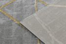 Kusový koberec Emerald geometric 1012 grey and gold
