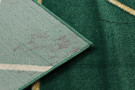 Kusový koberec Emerald geometric 1012 green and gold