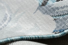 Kusový koberec Botanic 65242 Feathers aqua – na ven i na doma