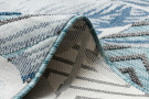 Kusový koberec Botanic 65242 Feathers aqua – na ven i na doma