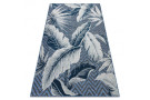 Kusový koberec Botanic 65242 Feathers navy – na ven i na doma