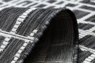 Kusový koberec Sion Sisal Trellis 22144 black/ecru – na ven i na doma