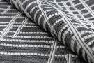 Kusový koberec Sion Sisal Trellis 22144 black/ecru – na ven i na doma