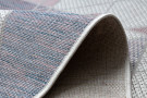 Kusový koberec Sion Sisal Triangles 3006 ecru/pink – na ven i na doma