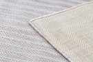 Kusový koberec Sion Sisal Labirinth 22376 pink/ecru – na ven i na doma