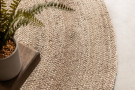 Kusový koberec Jute Braided 106006 Grey Brown