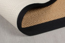 Kusový koberec Herringbone Border Kira Black