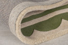 Ručně všívaný běhoun Lois Scallop Green