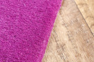 Ručně všívaný kusový koberec Asra wool lila