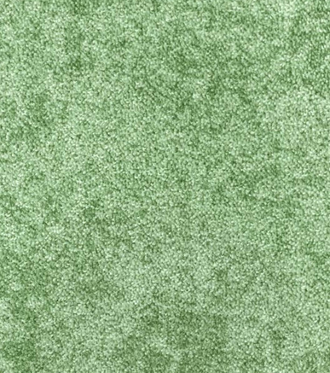 Metrážový zelený koberec Serenade 611
