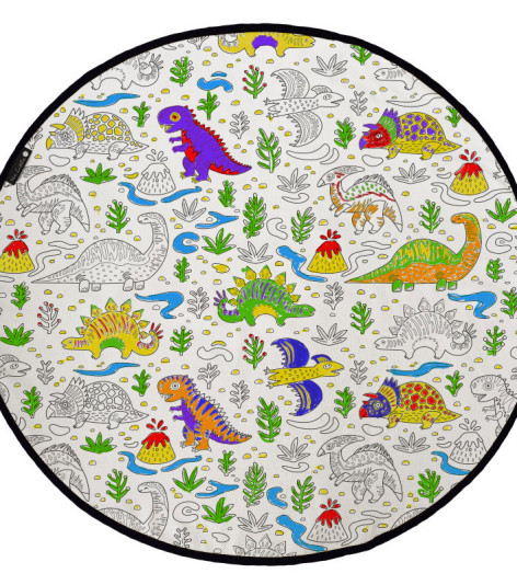 Kobercové omalovánky – Dinosaur world