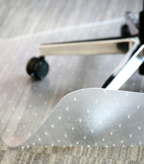 Podložka pod kolečkové židle - s nopky na koberce