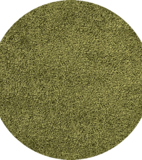 Kusový koberec Dream Shaggy 4000 Green kruh